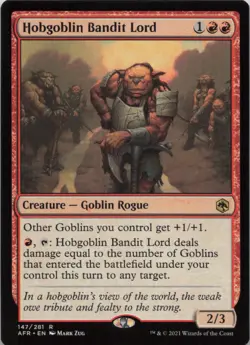 Hobgoblin Bandit Lord R Adventures in the Forgotten Realms 147 - LP - Image 1