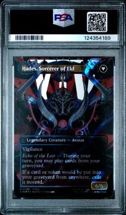 PSA 10 GEM MT Emet-Selch, Unsundered Hades Surge Foil 539 | MTG UB Final Fantasy - Image 2