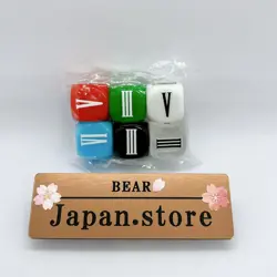 MTG Final Fantasy Magic Great War Festival Expansion Symbol Dice 6-Piece Set - Image 2