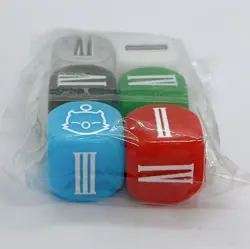 MTG Final Fantasy Magic Great War Festival Expansion Symbol Dice 6-Piece Set - Image 3