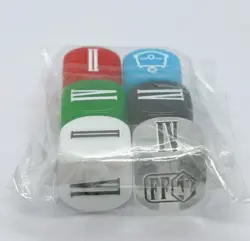 MTG Final Fantasy Magic Great War Festival Expansion Symbol Dice 6-Piece Set - Image 4