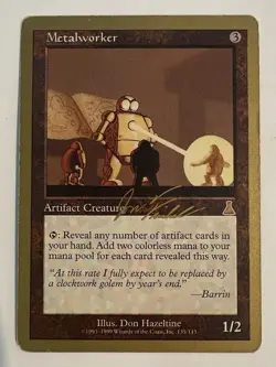 Metalworker 2000 Jon Finkel (UDS) World Championship MTG HP Gold Border Rare - Image 1