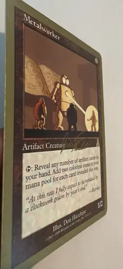 Metalworker 2000 Jon Finkel (UDS) World Championship MTG HP Gold Border Rare - Image 5