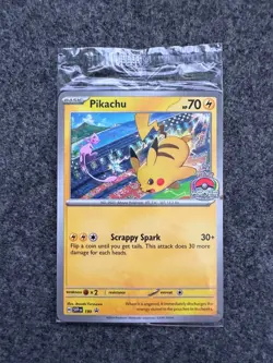 Pikachu SVP190 - World Championships Promo - Pokemon TCG - Sealed - Image 1
