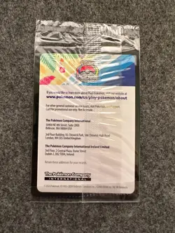Pikachu SVP190 - World Championships Promo - Pokemon TCG - Sealed - Image 2