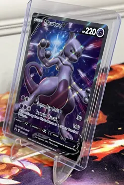 Pokemon TCG Sword & Shield - Mewtwo V Full Art - Black Star Promo #SWSH229 - Image 4