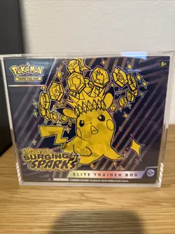 Pokemon SURGING SPARKS Elite Trainer Box ETB New & Sealed Scarlet & Violet TCG - Image 1