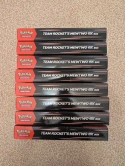 Team Rocket's Mewtwo ex Box X 8 Pokemon TCG - Image 3