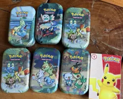 Pokemon TCG Celebrations 25th Anniversary Mini Tins (Lot Of 6) - Image 1