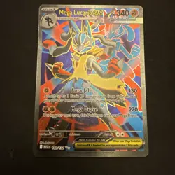 Pokemon TCG Mega Lucario EX 160/132 Ultra Rare Holo NM Mega Evolutions Full Art - Image 1