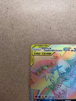 Pokemon TCG - Moltres Zapdos Articuno GX 69/68 - Hidden Fates HEAVILY PLAYED - Image 5