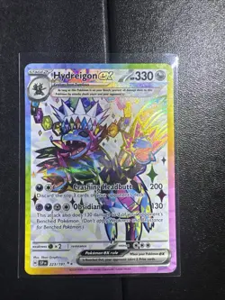 Pokemon TCG Surging Sparks Hydreigon EX 223/191 Full Art Ultra Rare Holo - Image 1