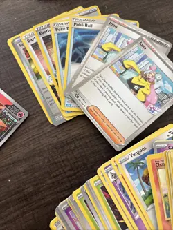 Pokemon English Card Lot, 98 Cards, Includes Few Dupes - Image 4
