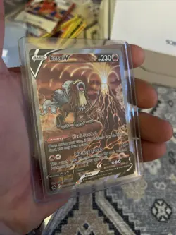 Entei V GG36/GG70 Full Art NM/M Crown Zenith Pokemon Card IN HAND - Image 3