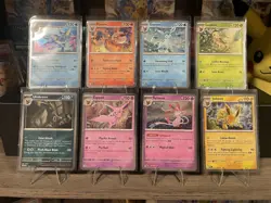 Pokemon Prismatic Evolutions Cosmo Promo Cards 8 Mini Tin Costco Pack - Image 2
