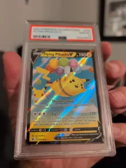PSA 10 GEM MINT Flying Pikachu v 006/025 Celebrations Ultra Rare Pokemon Card - Image 2