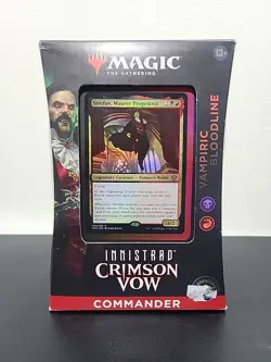 Innistrad: Crimson Vow Commander Deck: Vampiric Bloodline MTG Brand New Sealed 630509995318 - Image 1