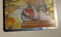 Lillie’s Determination Pokemon Card SIR 184/132 ⭐⭐ Mega Evolutions English - Image 3