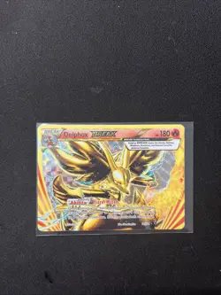 Delphox Break 14/124 XY Fates Collide Ultra Rare Holo Pokemon Card TCG - Image 1