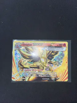Delphox Break 14/124 XY Fates Collide Ultra Rare Holo Pokemon Card TCG - Image 3