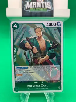 Roronoa Zoro PRB02-006 R ONE PIECE Card The Best 2 ONE PIECE Card Game - Image 1
