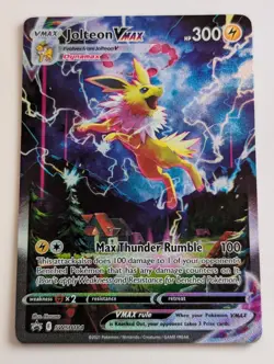 Jolteon VMAX SWSH184 Sword & Shield Promo Cards Holo Pokemon TCCG NM - Image 1