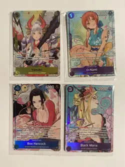 One Piece CCG Illustration Box Vol. 1 & 2 Promo Card Set Sealed Excellent 👀🔥 - Image 1