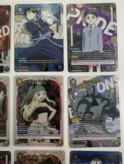 Union Arena Fullmetal Alchemist Lot of 14 One Star Cards MINT - Image 3