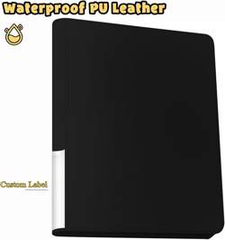 Premium 16 Pocket Toploader Binder Holds 640 Cards, Ringless Design Side-Load To - Image 2