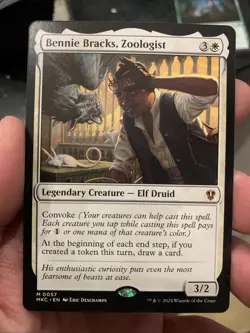 Bennie Bracks, Zoologist ~ Commander: Murders at Karlov Manor [ NM ] [ MTG ] - Image 1