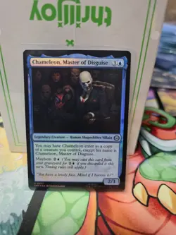 NM Foil Chameleon, Master of Disguise, MTG, Marvel's Spider-Man, Magic, 27 - Image 1