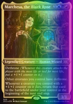 MTG Marchesa, the Black Rose (520/686) Double Masters 2022 LP FOIL - Image 1