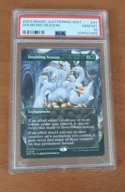MTG Doubling Season Anime - PSA 10 - WOT #81 - Free Shipping - Image 1