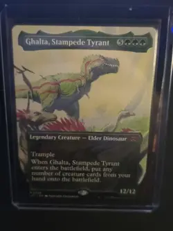 Ghalta, Stampede Tyrant (Borderless) The Lost Caverns of Ixalan Regular - Image 1