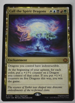 MTG Call the Spirit Dragons Tarkir: Dragonstorm - Image 1