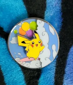 (1x) Pokemon Celebrations 25th Anniversary Flying & Surfing Pikachu Pin (NEW!) - Image 2
