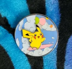 (1x) Pokemon Celebrations 25th Anniversary Flying & Surfing Pikachu Pin (NEW!) - Image 3