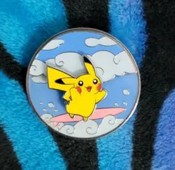 (1x) Pokemon Celebrations 25th Anniversary Flying & Surfing Pikachu Pin (NEW!) - Image 4