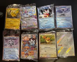 Pokemon 2025 Holiday Calendar Promo Lot Of 8: Eevee, Pikachu, Glaceon, & More - Image 1