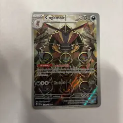 Pokemon TCG Kingambit 220/198 Scarlet & Violet NM/Mint Condition - Image 1