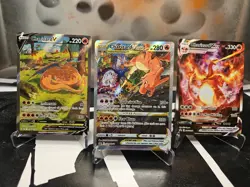 Pokemon TCG Charizard SWSH260 SWSH261 SWSH262 UPC Black Star Promo Set NM - Image 1