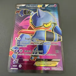 Pokemon TCG Toxicroak EX Ultra Rare Holo Full Art 102/106 XY Flashfire - Image 1