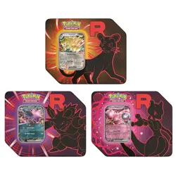 Pokemon 2025 Collectors Tins - SET OF 3 [Mewtwo, Nidoking & Persian] - Sealed - Image 1