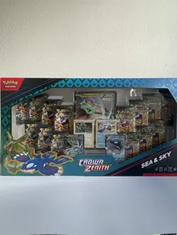Pokemon TCG Crown Zenith Sea & Sky Premium Collection Box - NEW/SEALED - Image 1