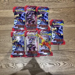 Pokemon TCG Destined Rivals Sleeved Booster Packs x7 Factory Sealed UK - Image 2