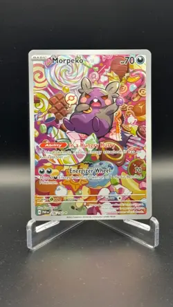 Pokemon Morpeko 206/182 SV04: Paradox Rift Illustration Rare Holo - Image 1