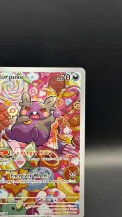 Pokemon Morpeko 206/182 SV04: Paradox Rift Illustration Rare Holo - Image 3