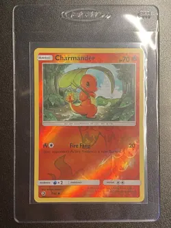 Charmander Reverse Holo 1/70 Pokemon TCG S&M Dragon Majesty Reverse Holo NM - Image 3