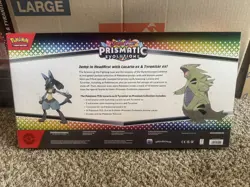 Pokemon Prismatic Evolutions Lucario EX and Tyranitar EX Premium Collection - Image 2