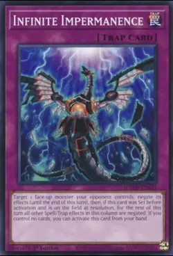 Infinite Impermanence SDWD-EN031 Common 1st Edition Yu-Gi-Oh! - Image 1